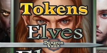 elves tokens dungeon vault