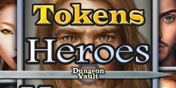 heroes tokens dungeon vault