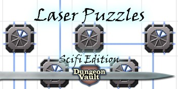 dungeon master vault laser puzzles scifi edition