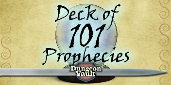 deck of 101 prophecies